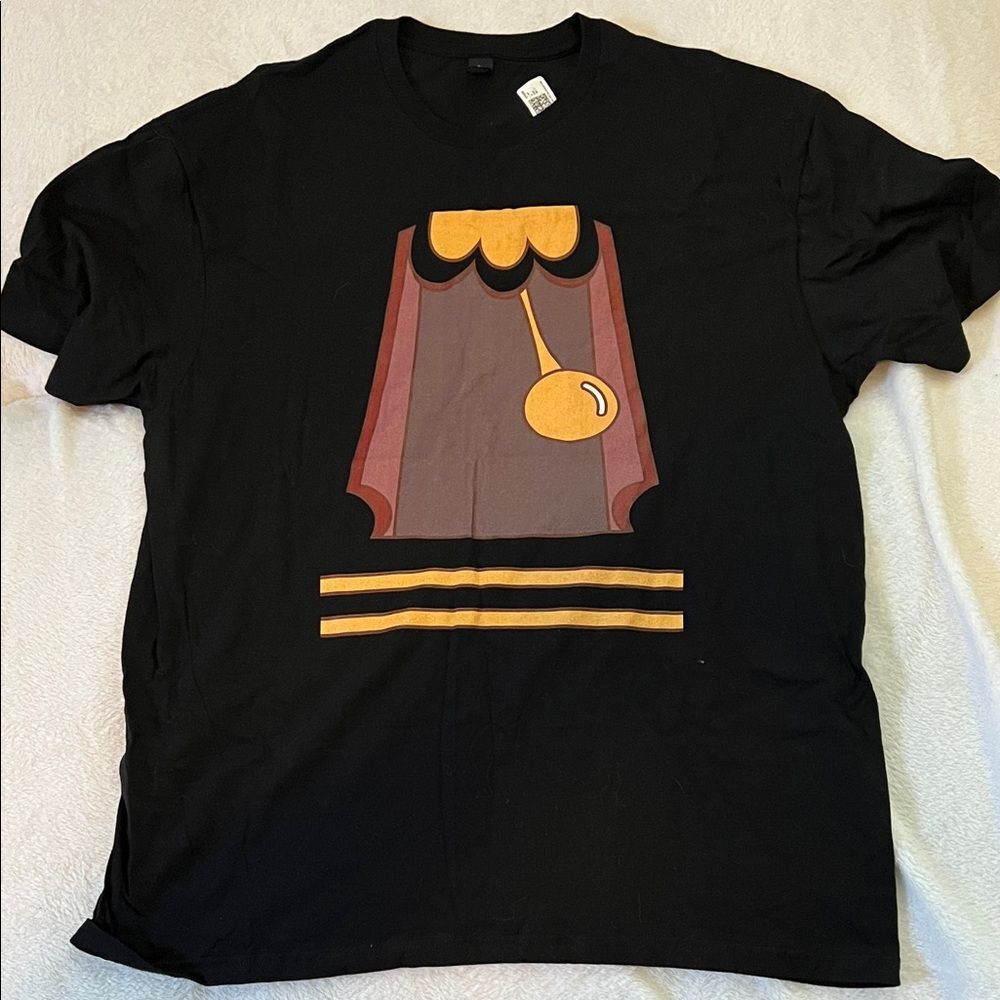 Cogsworth Beauty and the Beast Graphic T-Shirt (Men’s XL) et
